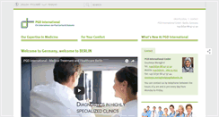 Desktop Screenshot of pgd-healthcare.com