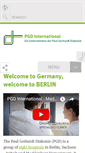 Mobile Screenshot of pgd-healthcare.com